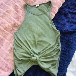 ⭐️Nordstrom’s tie front tank top sun and shadow ⭐️